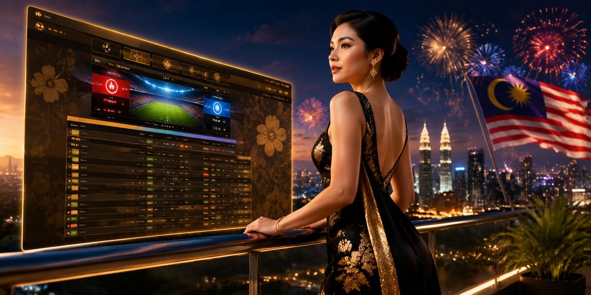 Pengguna Kedah menggunakan telefon pintar untuk membuat deposit dan akses taruhan esports dalam talian